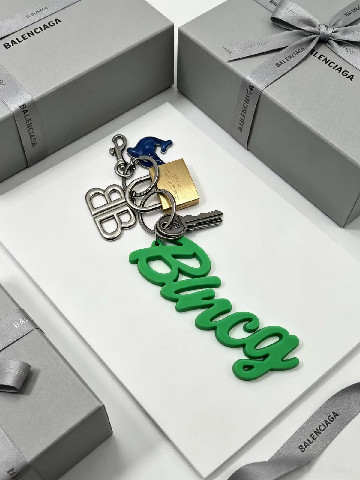 Balenciaga Keychain Charm