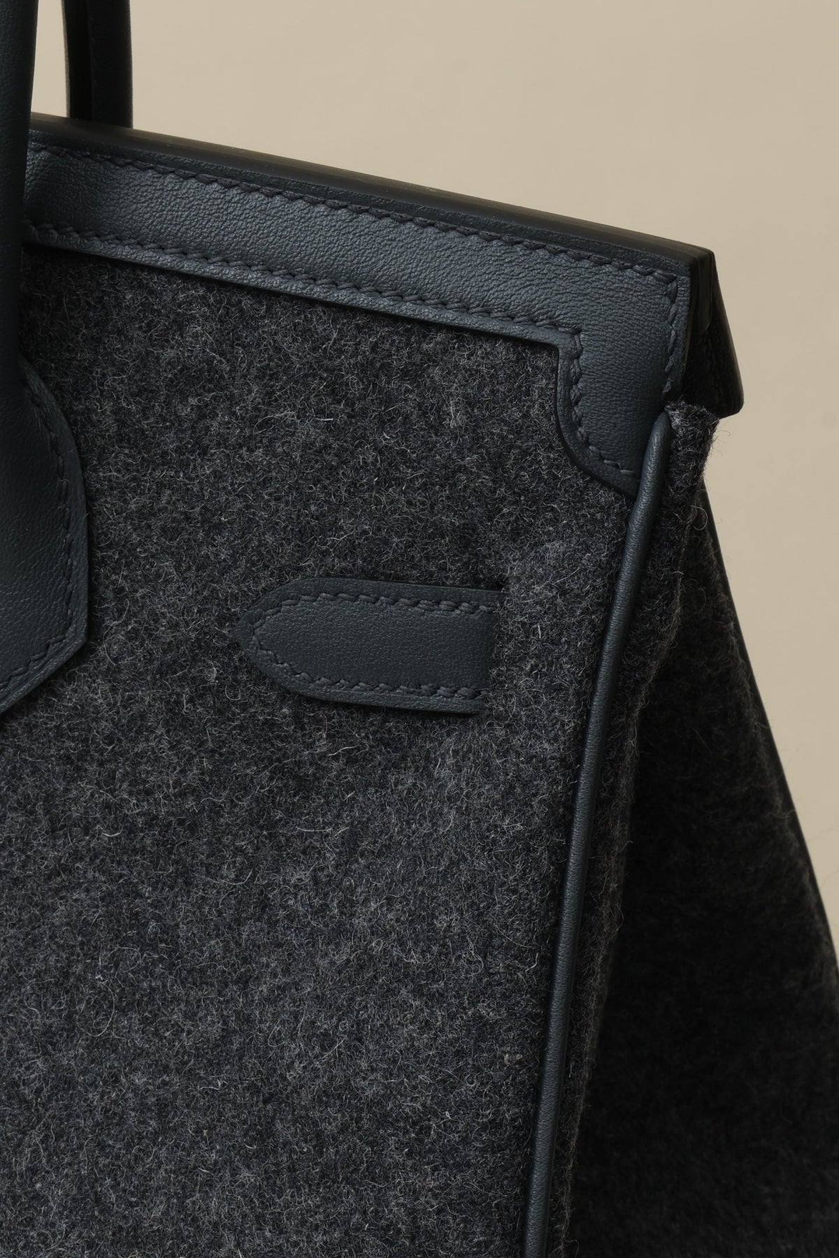 High-end Hermes 2026 Birkin 30cm Felt/Swift Leather