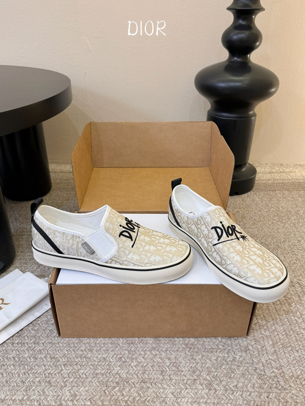 Dior 26s Walk'n'Dior Slip-On Sneakers Multicolor Dior Oblique Embroidered Canvas Style 05