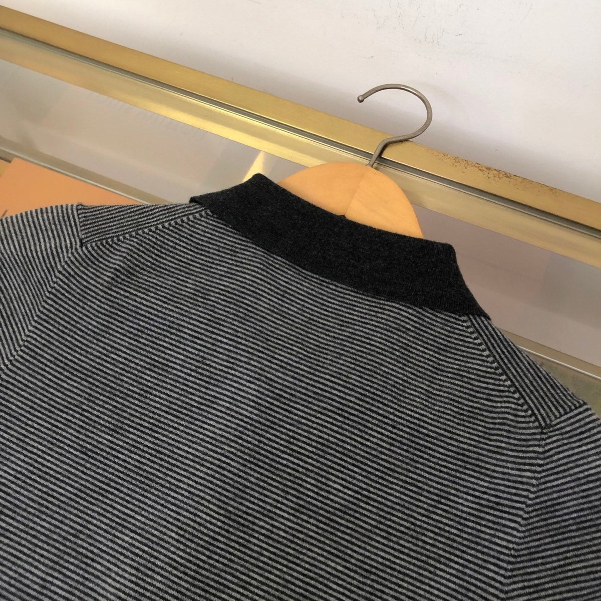 Miumiu 2026 Polo Shirt Gray Cashmere And Silk 435404