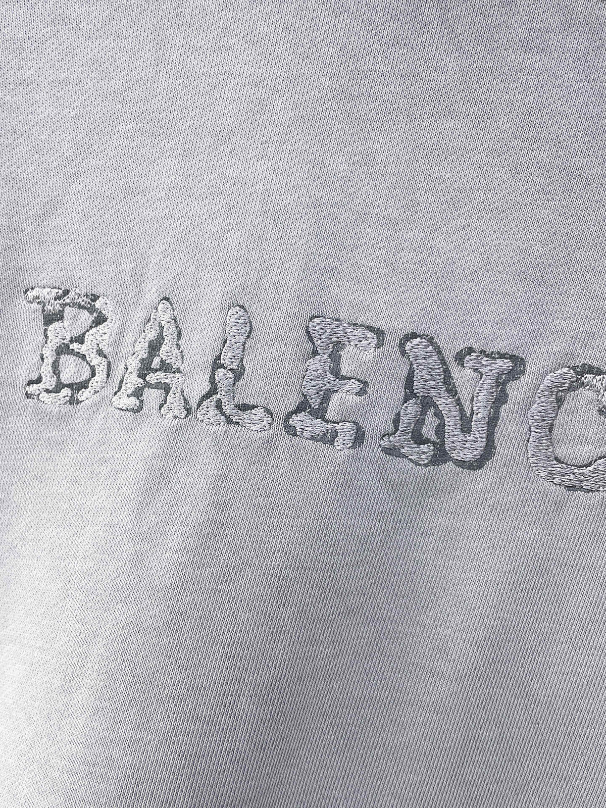 Balenciaga 26s Men Crewneck Sweatshirt Distressed Crystal Logo 749215
