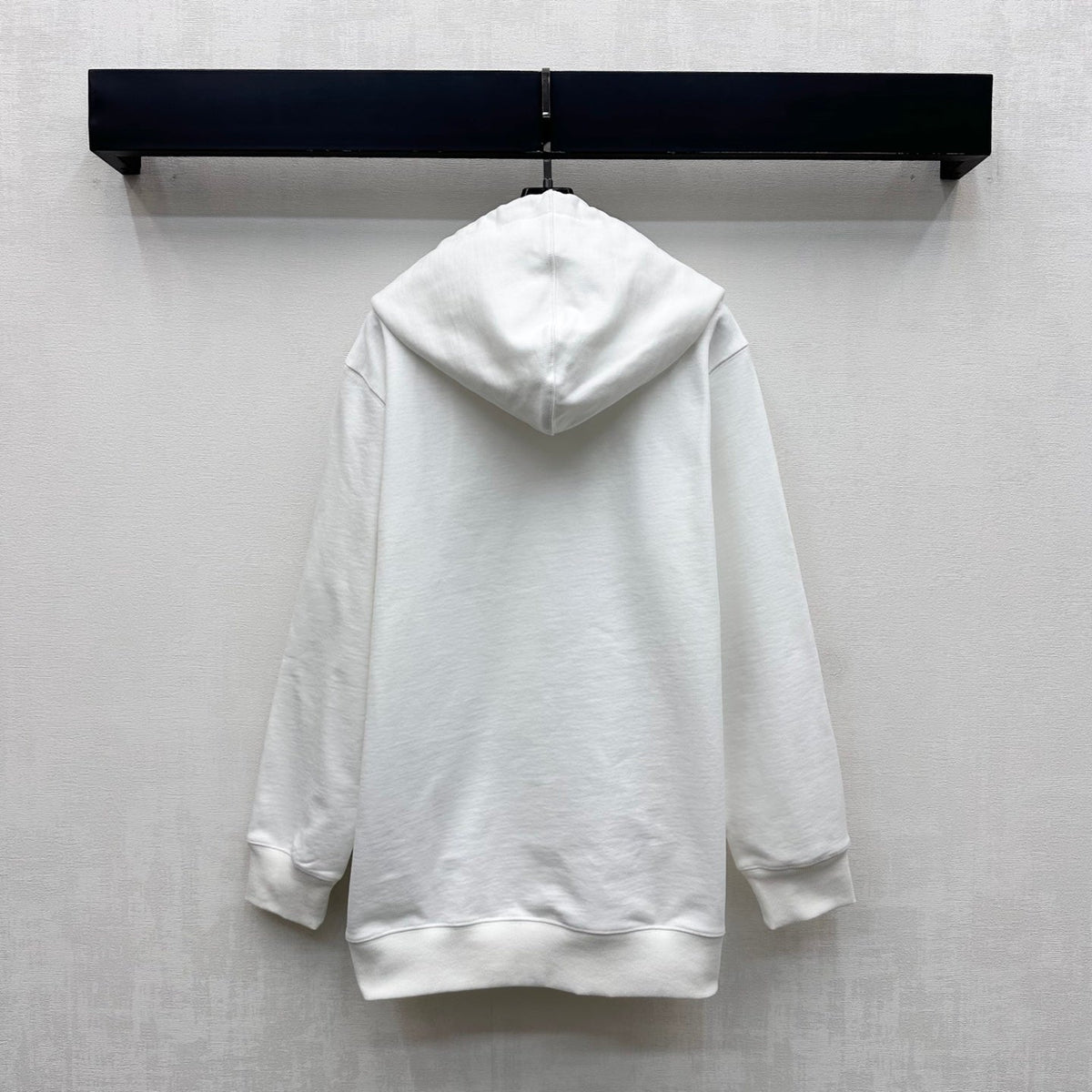 Chanel 26s Coco Neige Big CC Hoodie White Black 444294