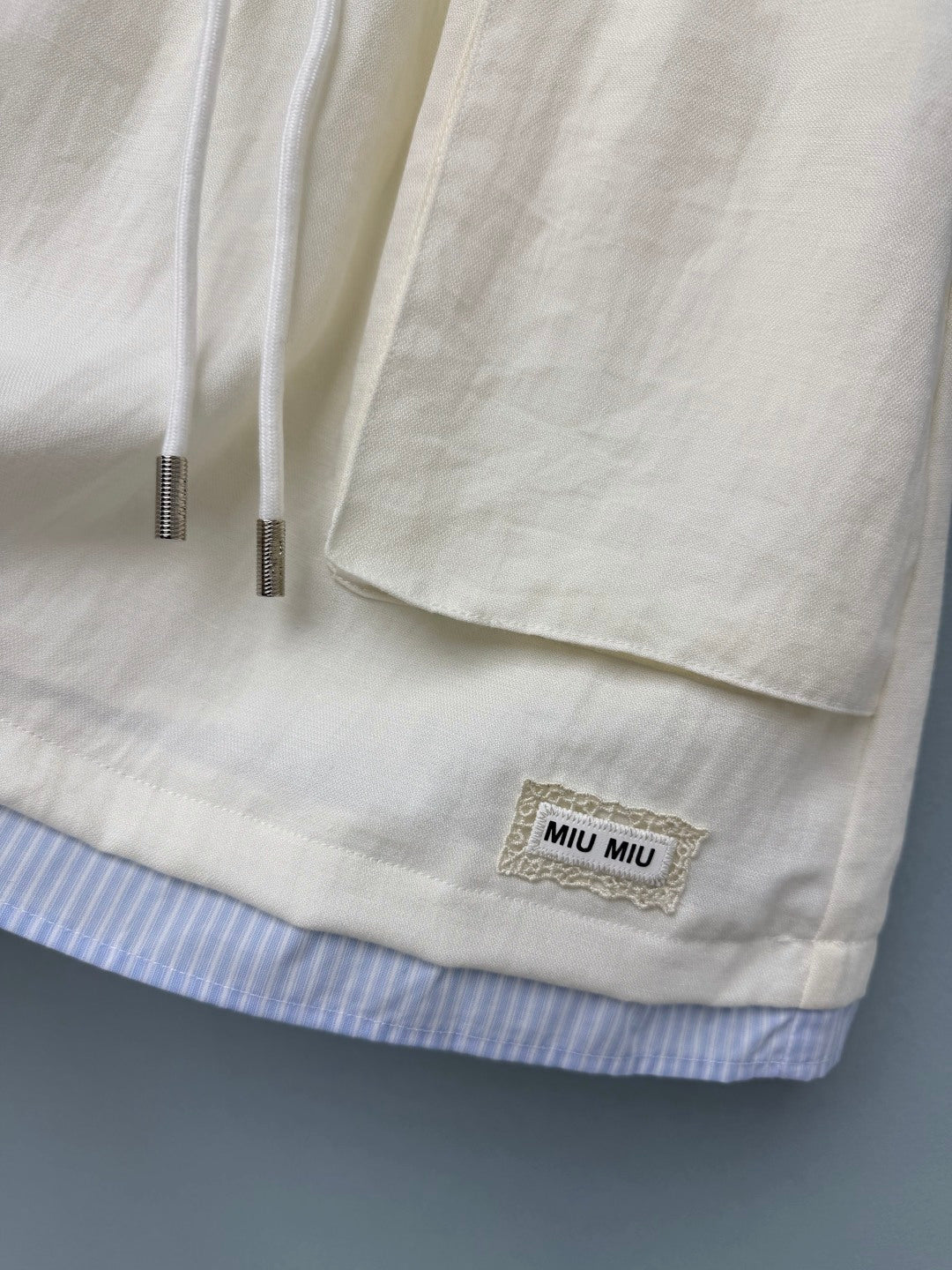 Miu Miu 26s Top And Skirt Set Style 1083