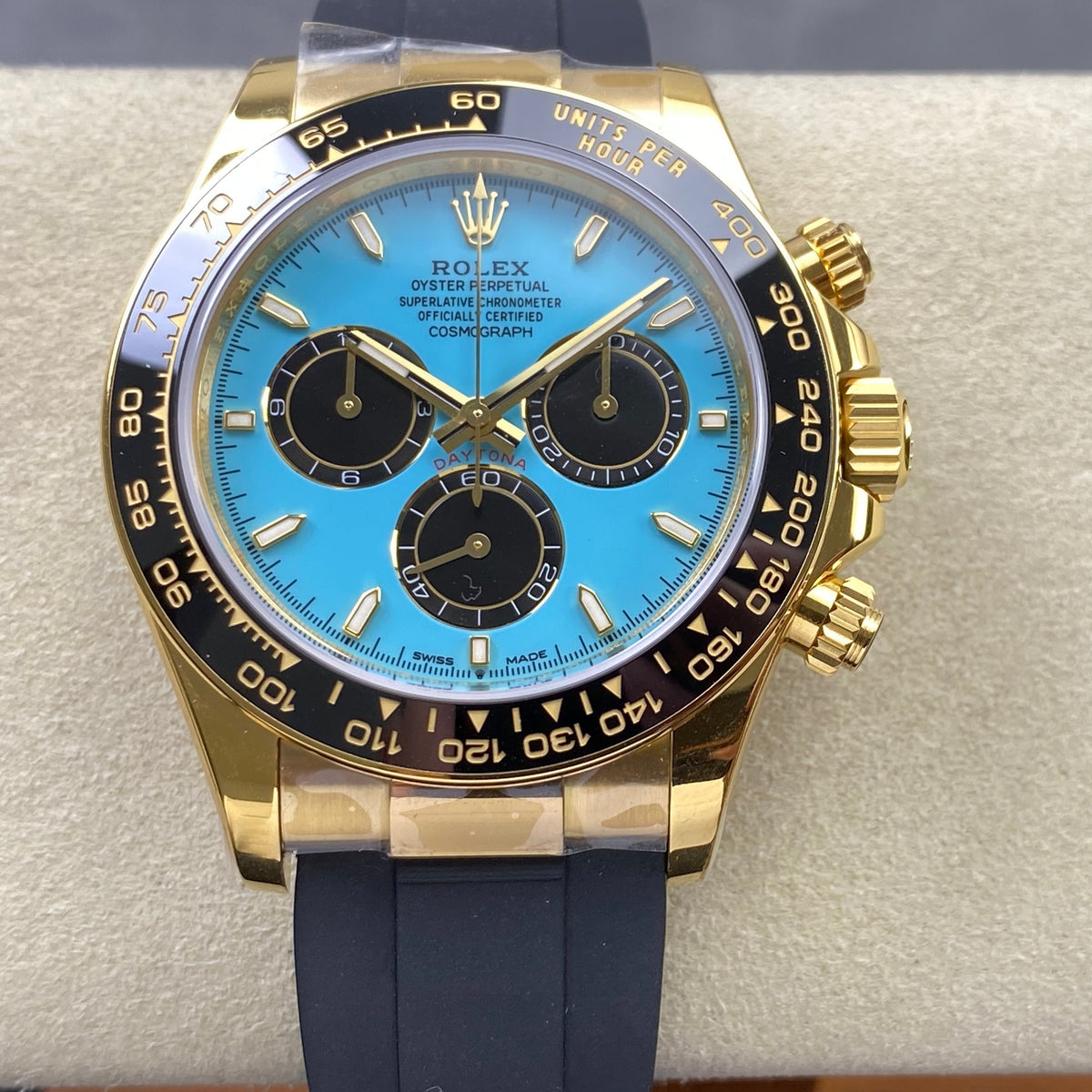 Rolex 2026 Cosmograph Daytona 40mm Turquoise Dial