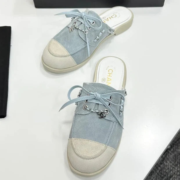 Chanel 2026 Slip-On Mule Suede Cowhide 985753