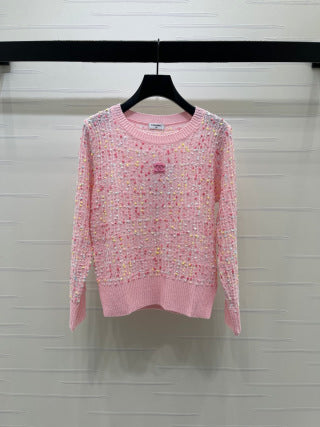 CC Tweed Knit Jumper Multicolor Wool 415921