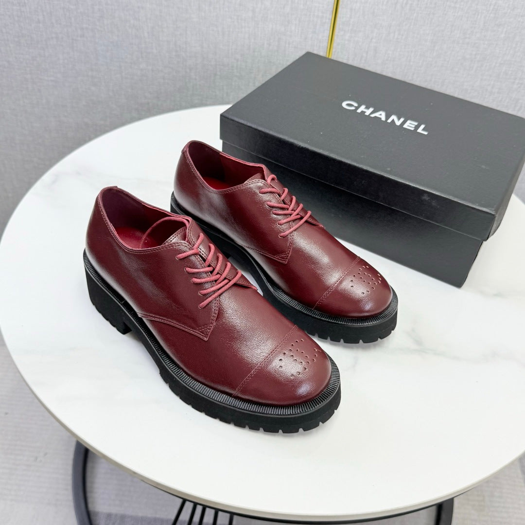 Chanel 26s Brogues Leather 167780