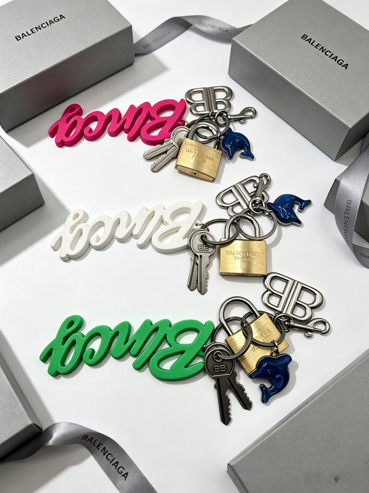 Balenciaga Keychain Charm