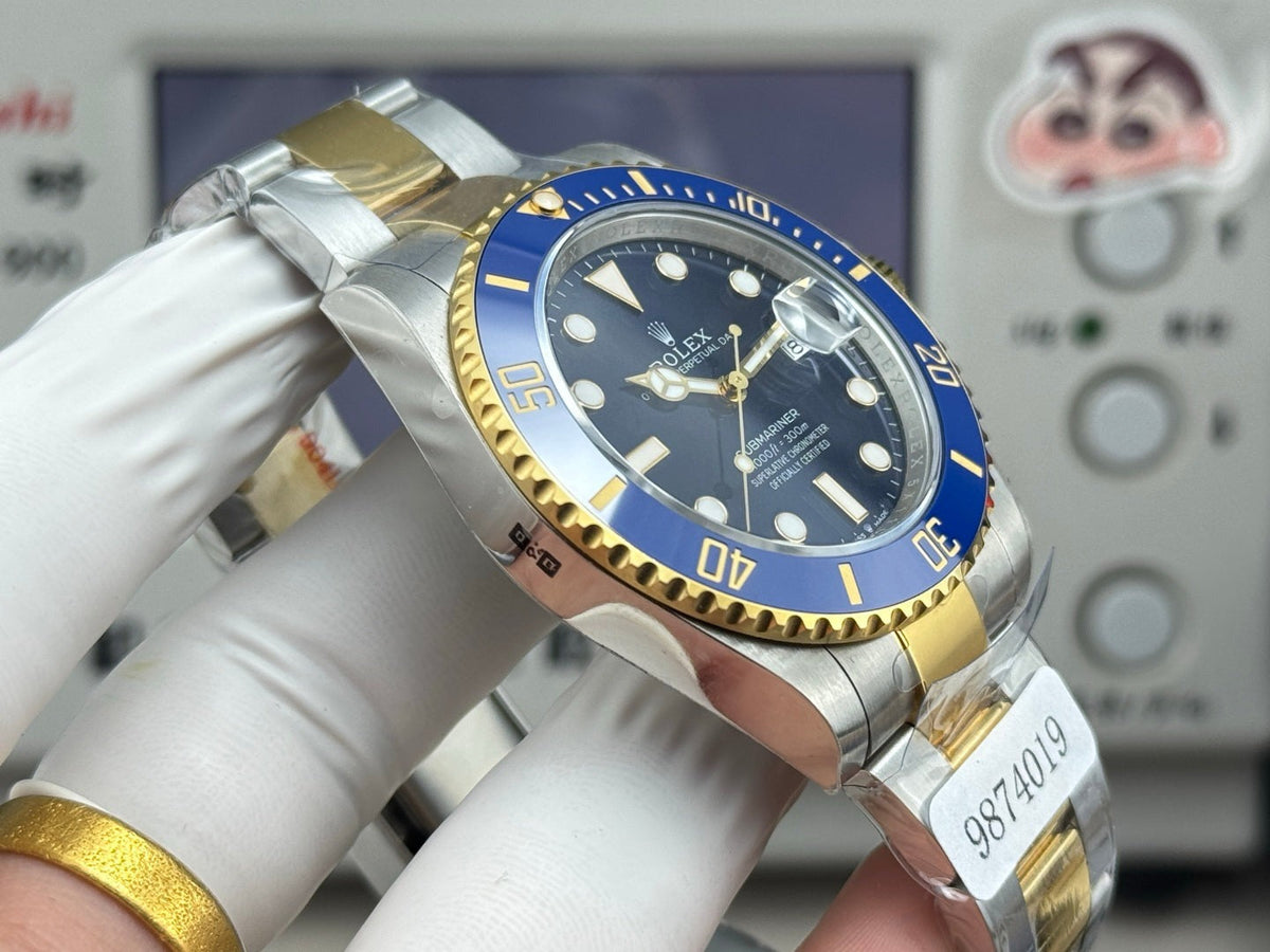 Rolex Submariner Date 41mm Gold Case Blue Ceramic Dial