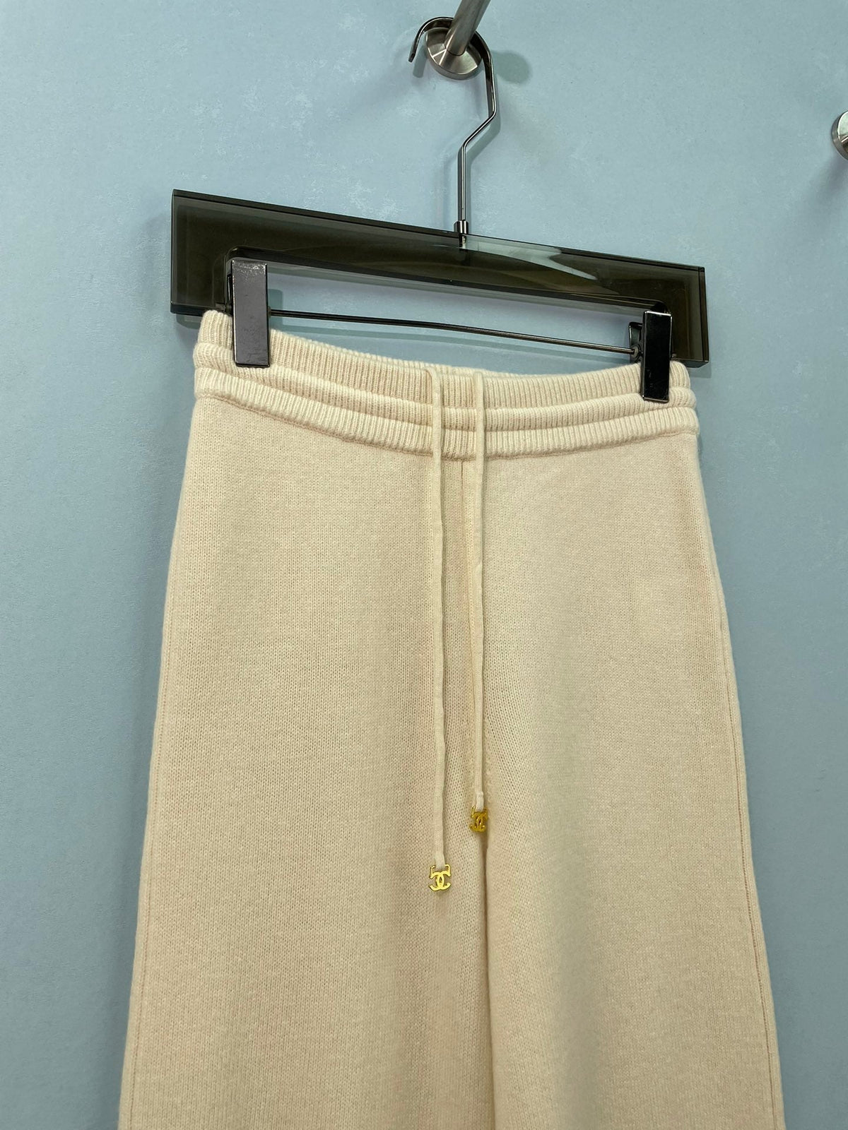 Chanel 26S Wide-Leg Knit Pants 1737