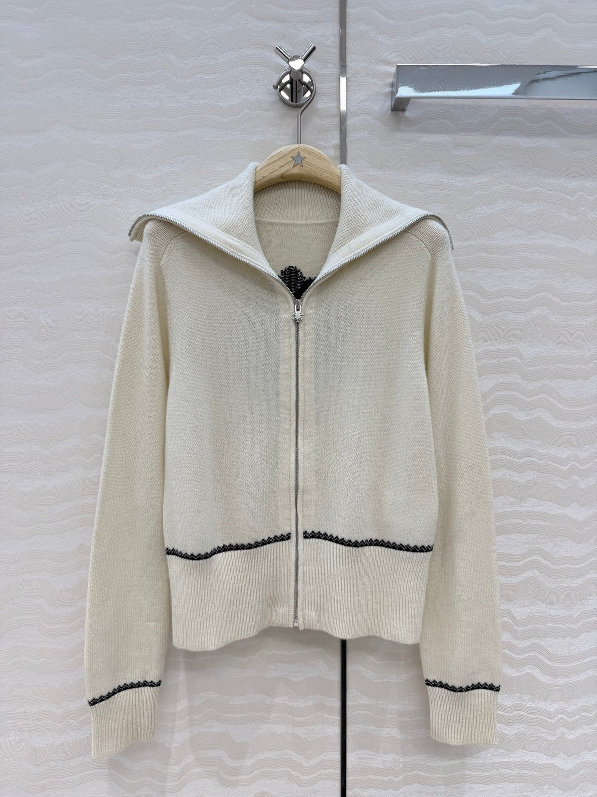 CD 26FW DiorAlps Zipped Cardigan Wool 441029