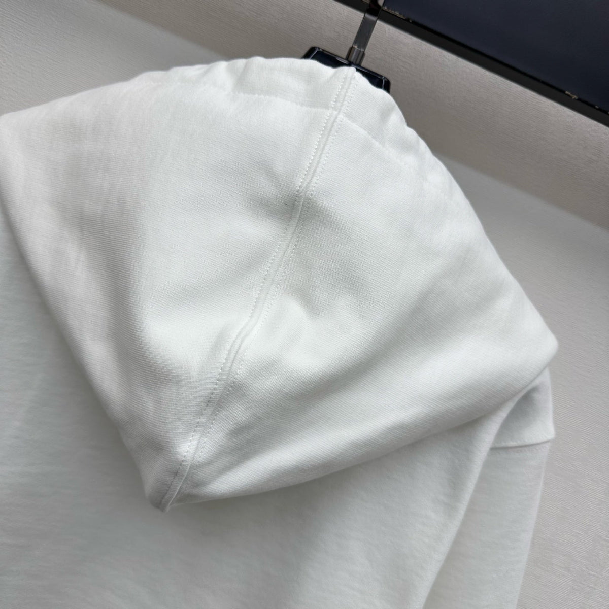 Chanel 26s Coco Neige Big CC Hoodie White Black 444294