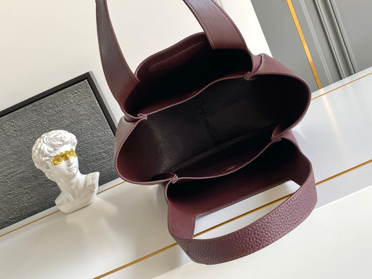 Prada 2026 Small Tote Bag Gold Hardware Leather