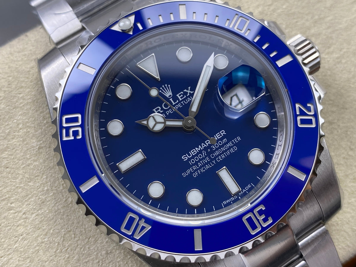 Rolex Submariner Date Blue Ceramic Blue Dial