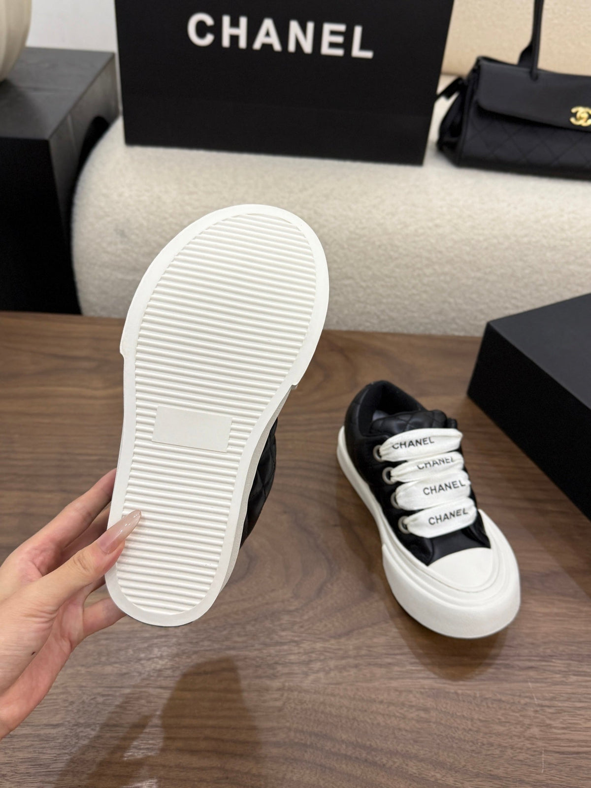 Chanel 2026 Quilted Sneaker Cowhide 173400