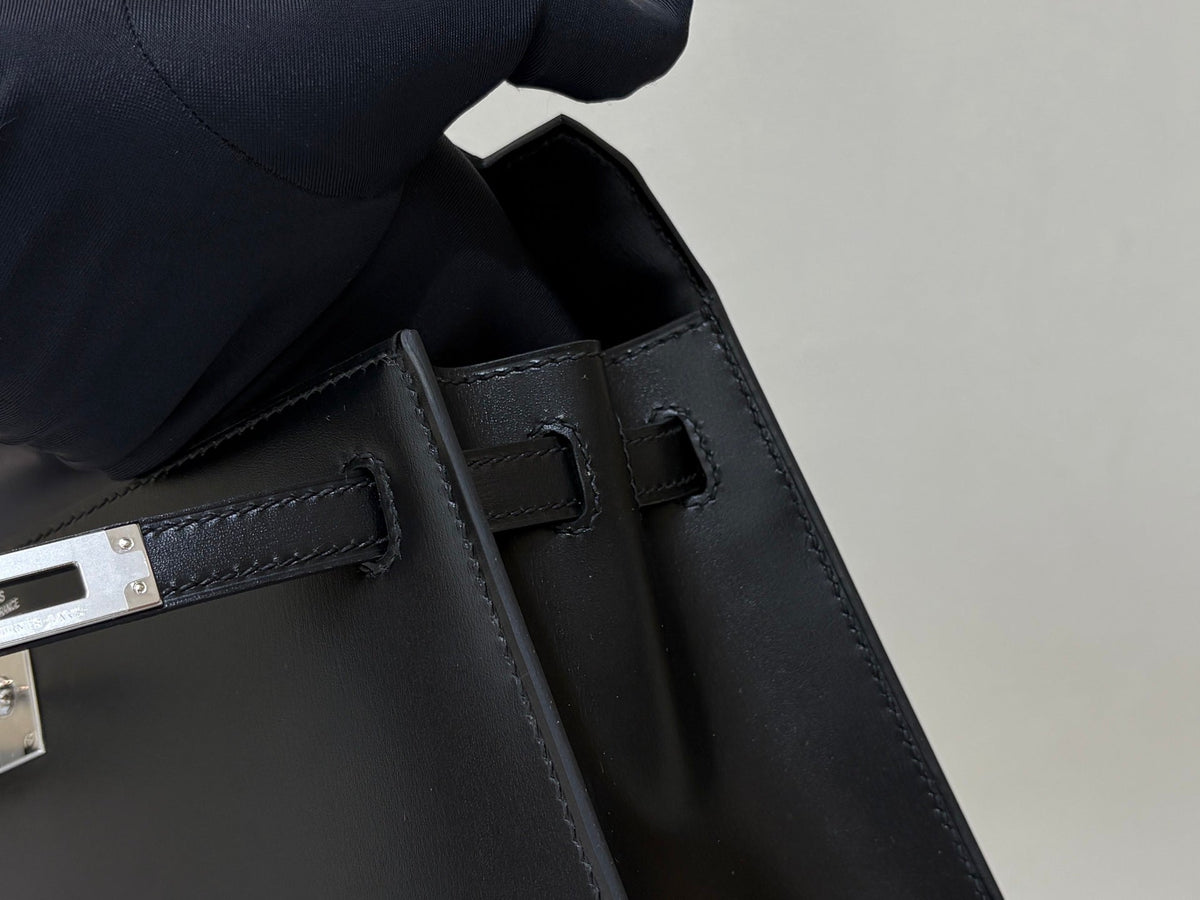 High-end Hermes 2026 Kelly Bag 25cm Box Calf Leather