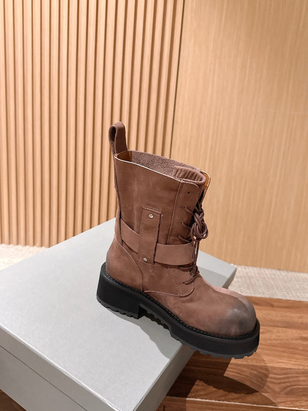 BLC Dark Style Venom Ankle Boots Cowhide 151370