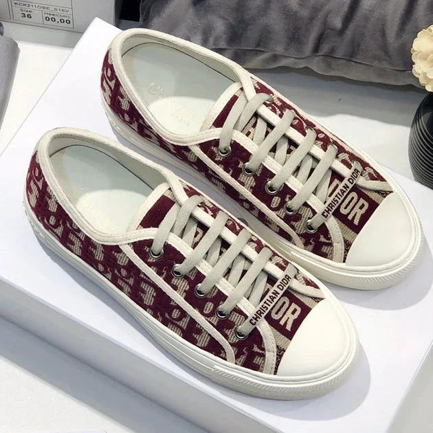 Dior 2026 Walk'n'Dior Low-Top Sneakers Canvas 966707