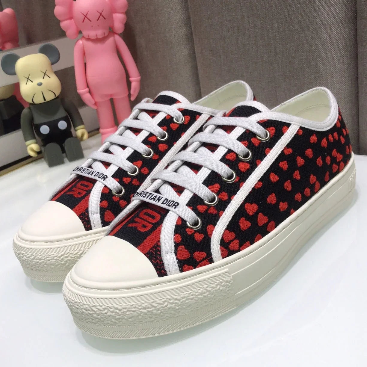 Dior 2026 Walk'n'Dior Sneakers Canvas Lace 966616