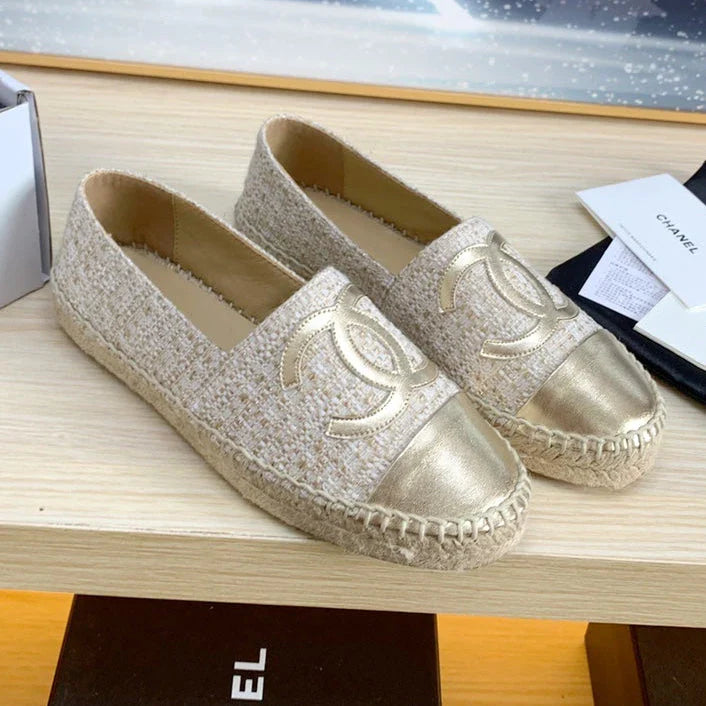 Chanel 2026 New Espadrilles Tweed Leather 824945