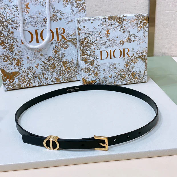 Dior Montaigne Loop Belt 15mm Calfskin 197480