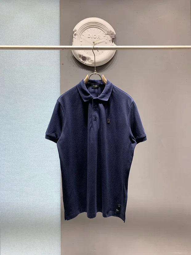 Fendi 2026 Men's Polo Shirt Cotton Fabric 801524
