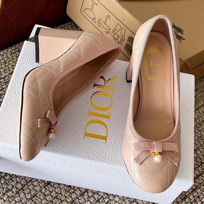 Dior 2026 Cannage Pumps 80mm Sheepskin 975497