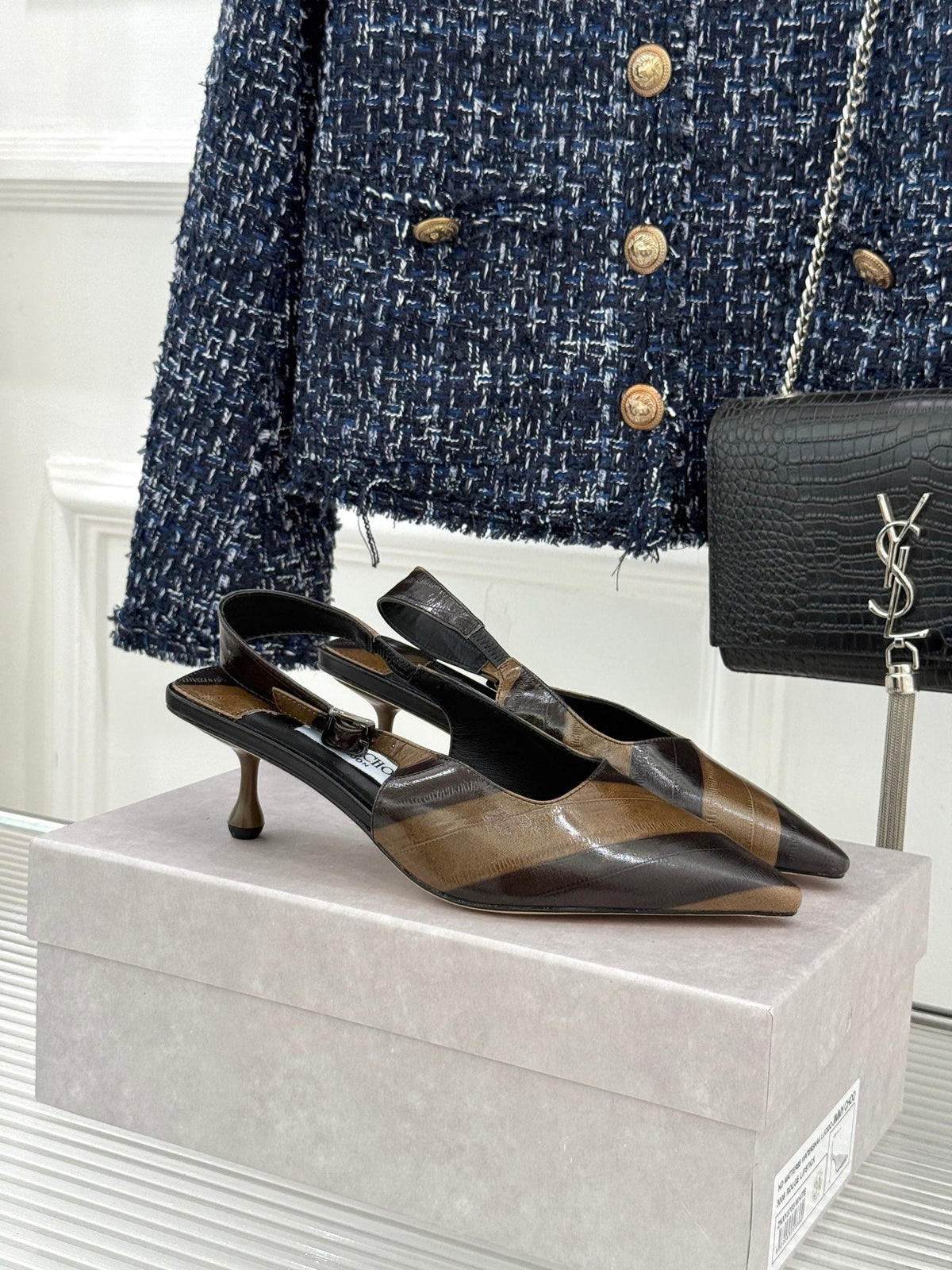 JC 26s Amel Pumps 5cm Leather 174540