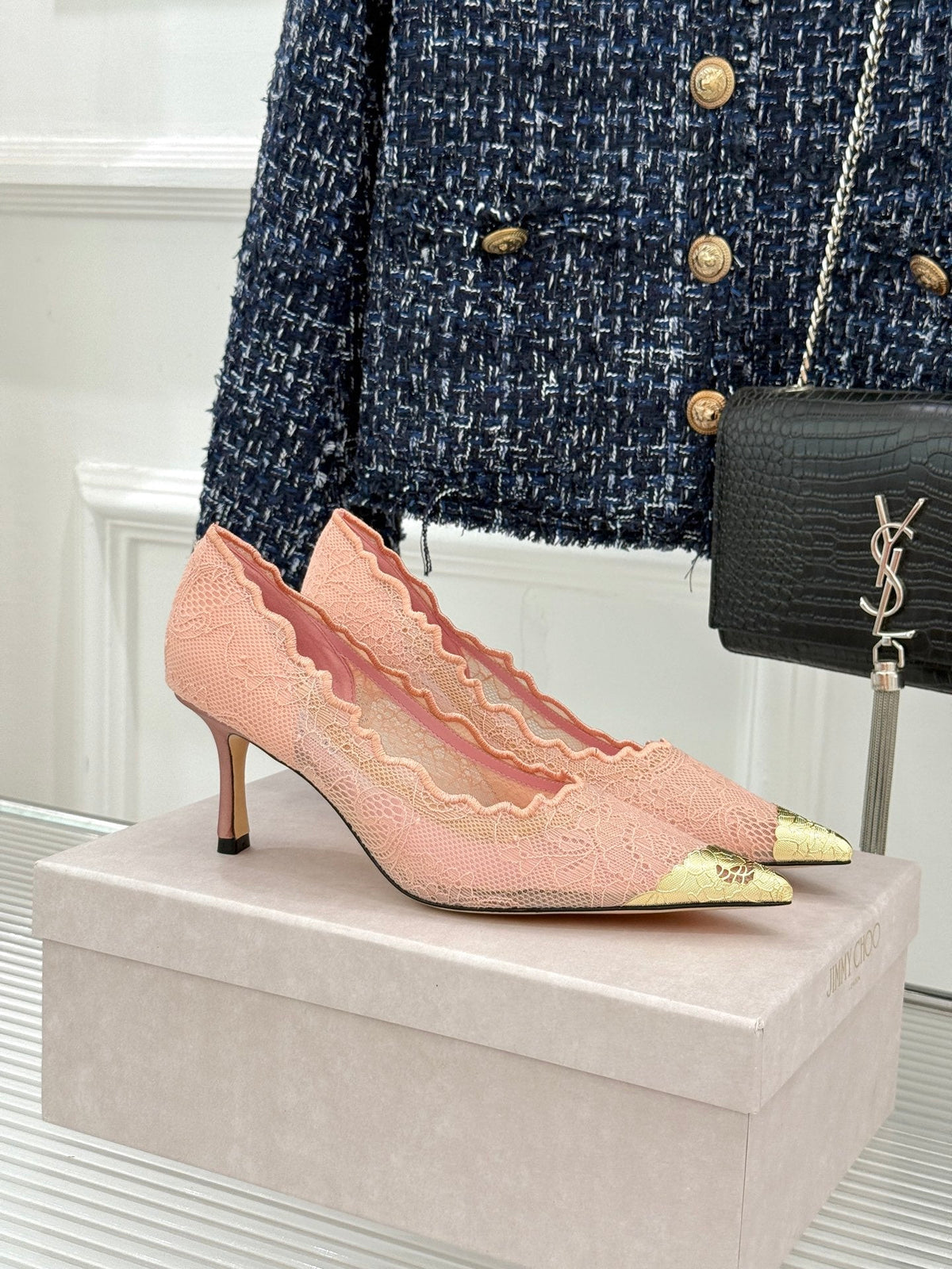 JC 26s Faiz Pumps 6.5cm Lace 174560