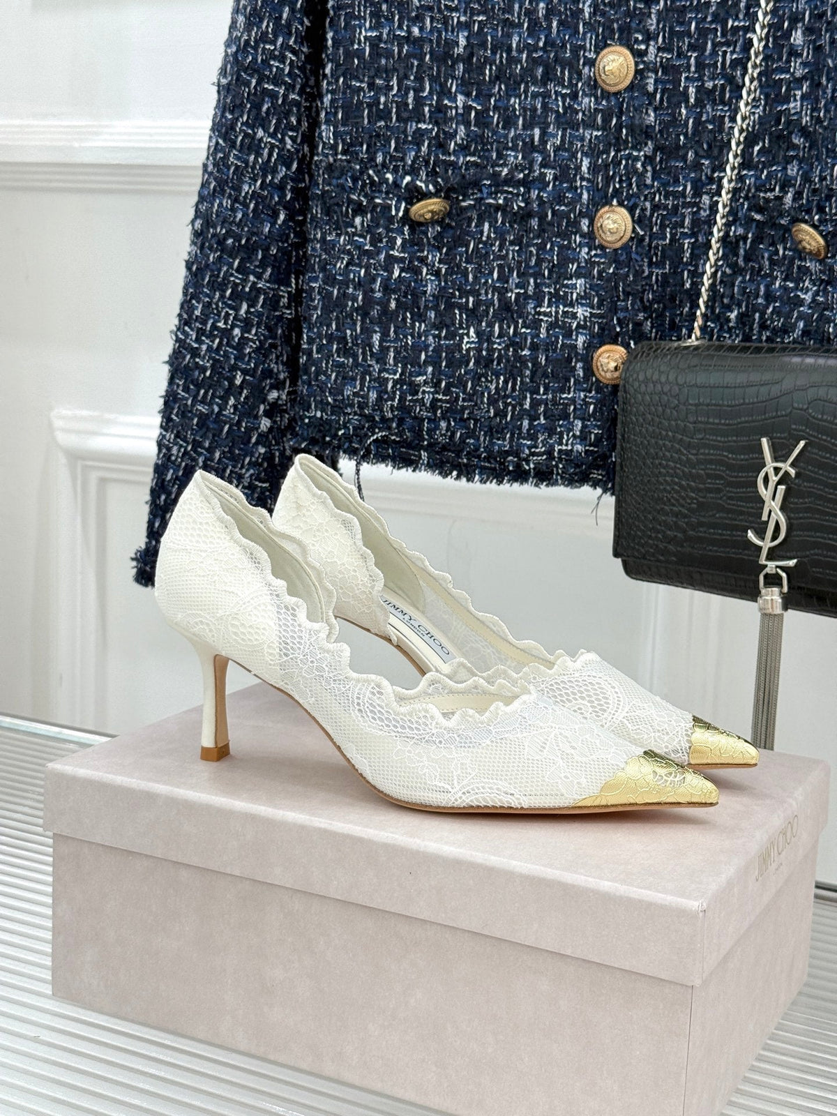 JC 26s Faiz Pumps 6.5cm Lace 174566