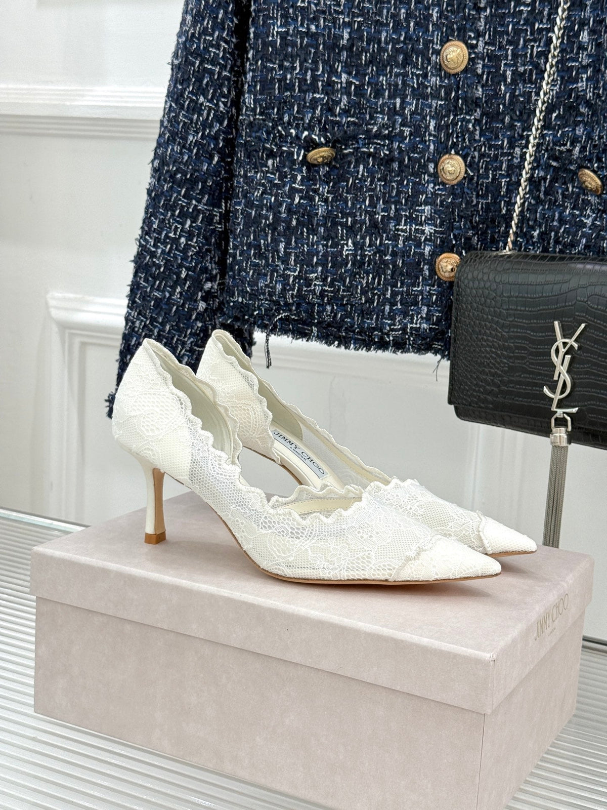JC 26s Faiz Pumps 6.5cm Lace 174566