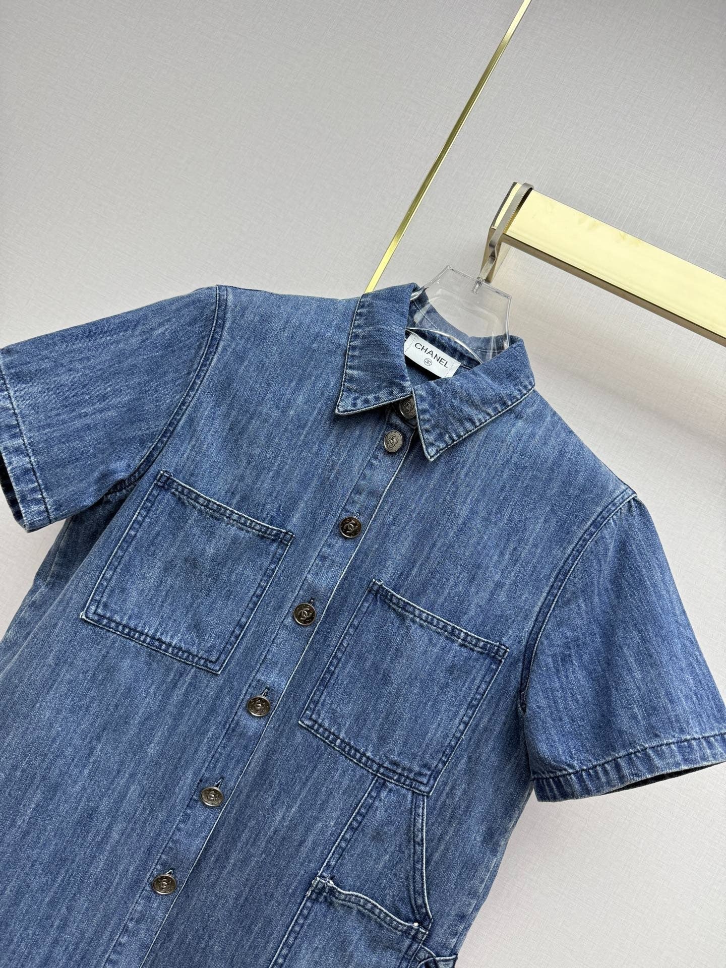 Chanel 2026 Denim Shirt Cotton 367721