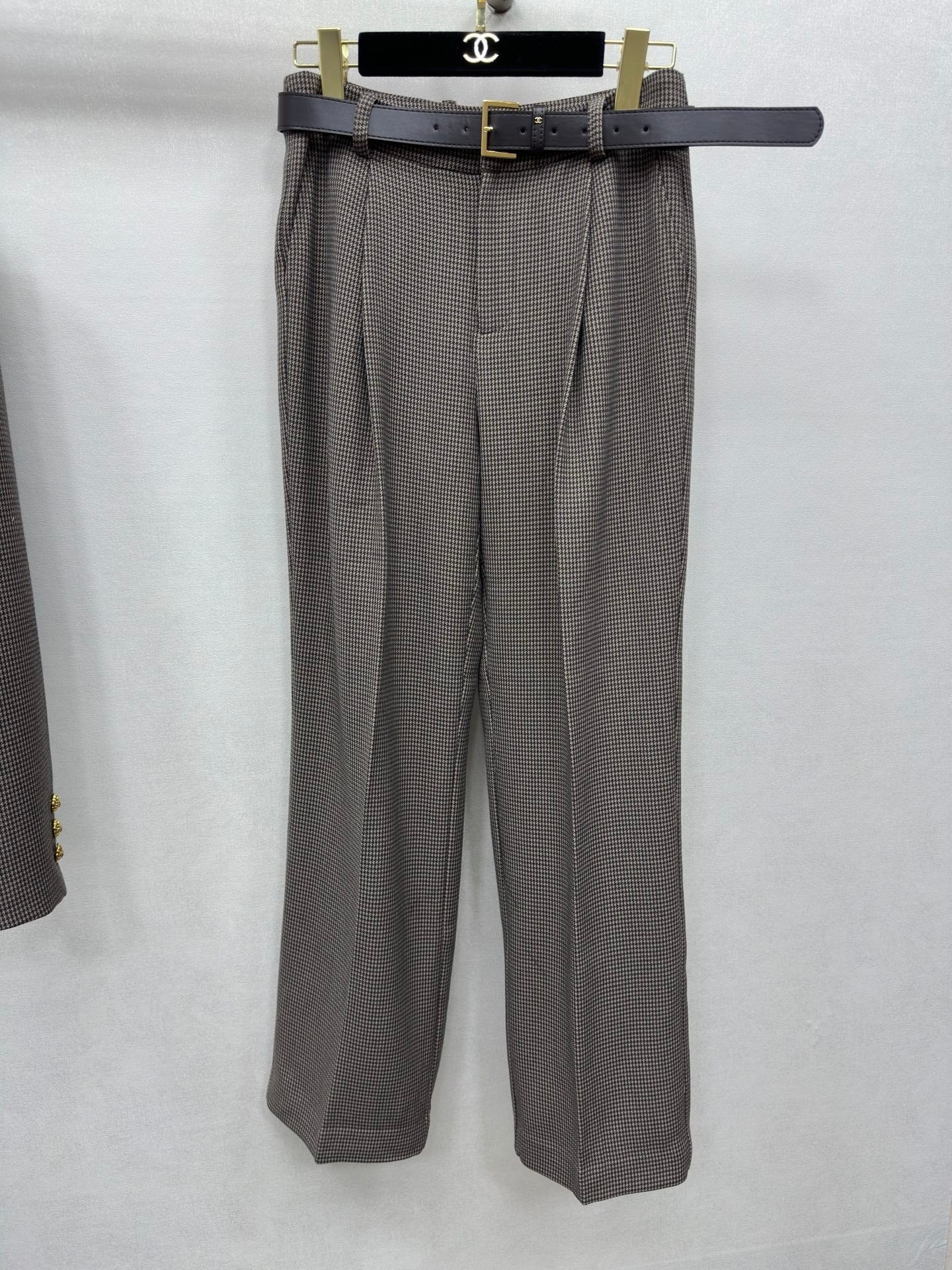 Chanel 2026 Suit Taupe Viscose Polyester