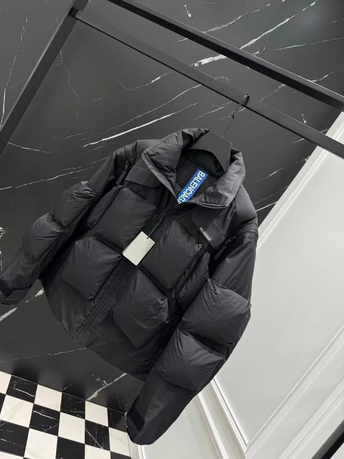 Balenciaga Jacket Black Polyester Down