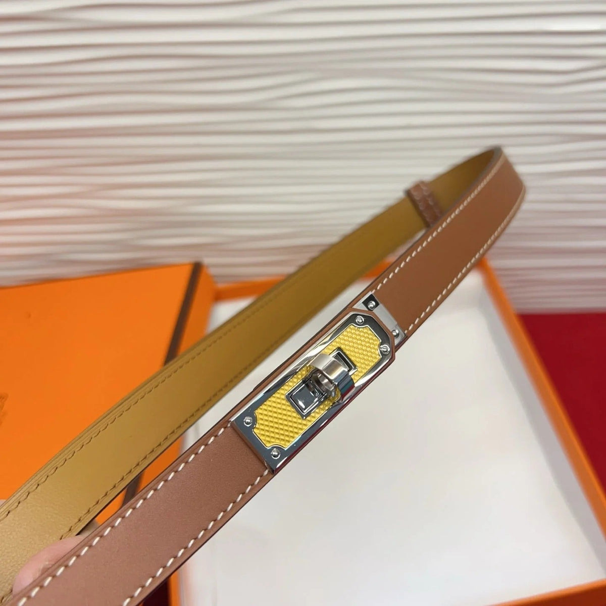 Hermes 2026 Kelly Splas'H 18 Belt Leather 211065
