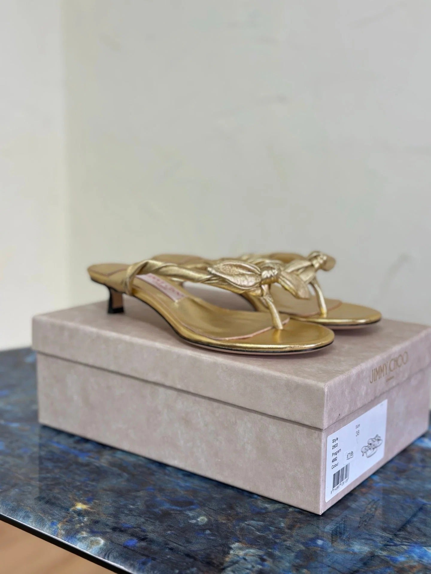Jimmy Choo 2026 Liss Sandals 30mm Sheepskin 929069