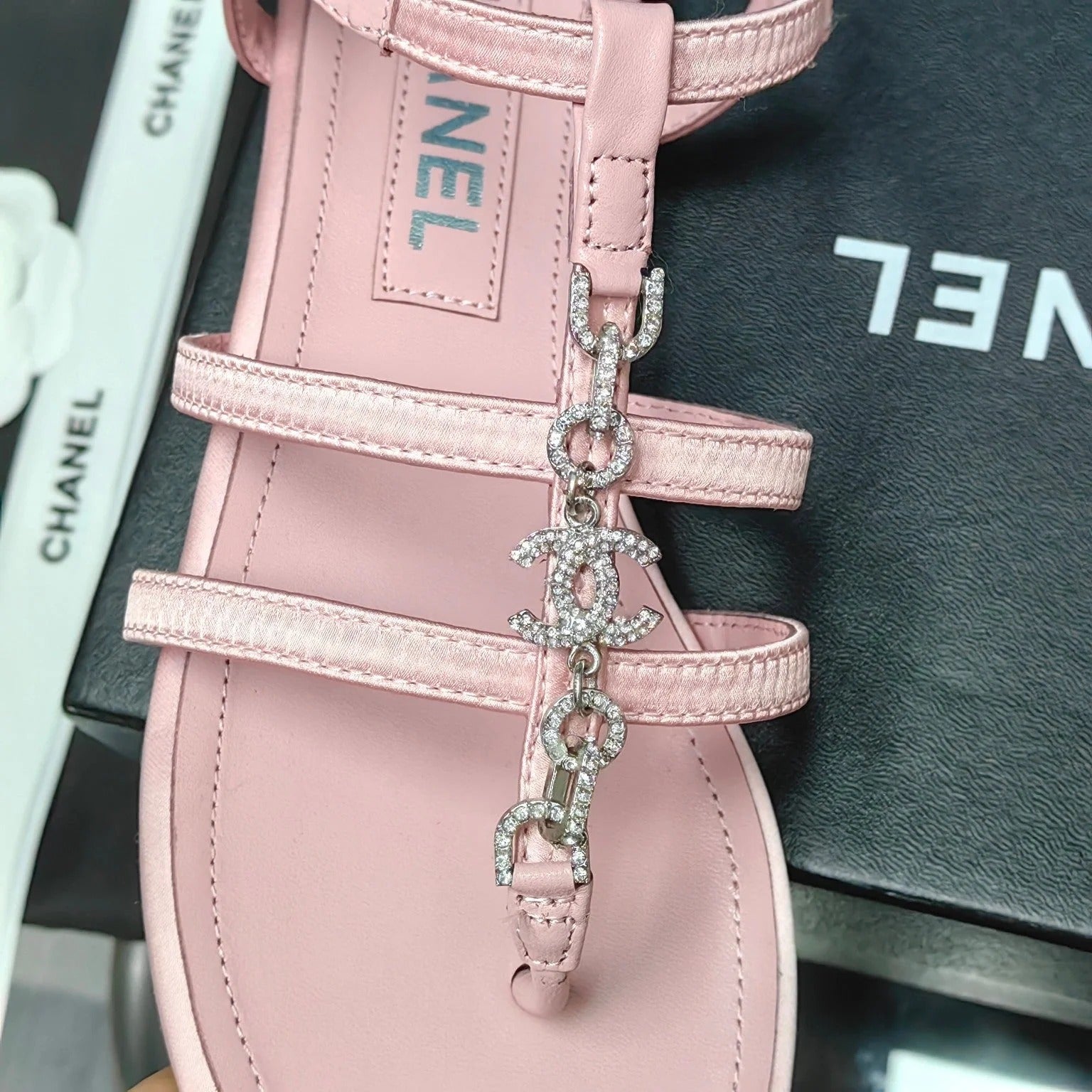 Chanel 2026 Strappy Sandal Lambskin 712318