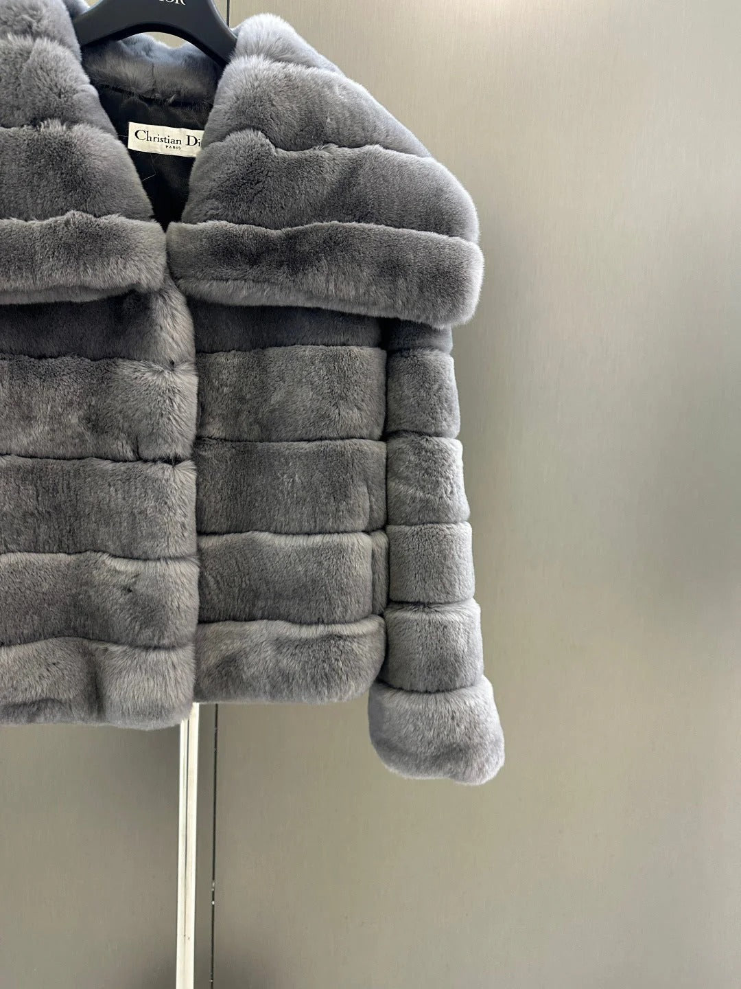 DIOR 25S RABBIT FUR JACKET 739