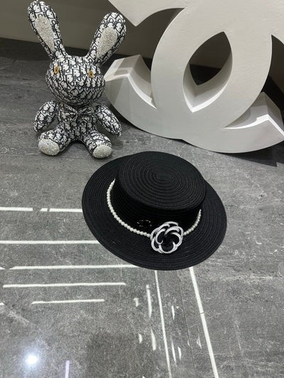 Chanel Straw Hat With Flower 262141