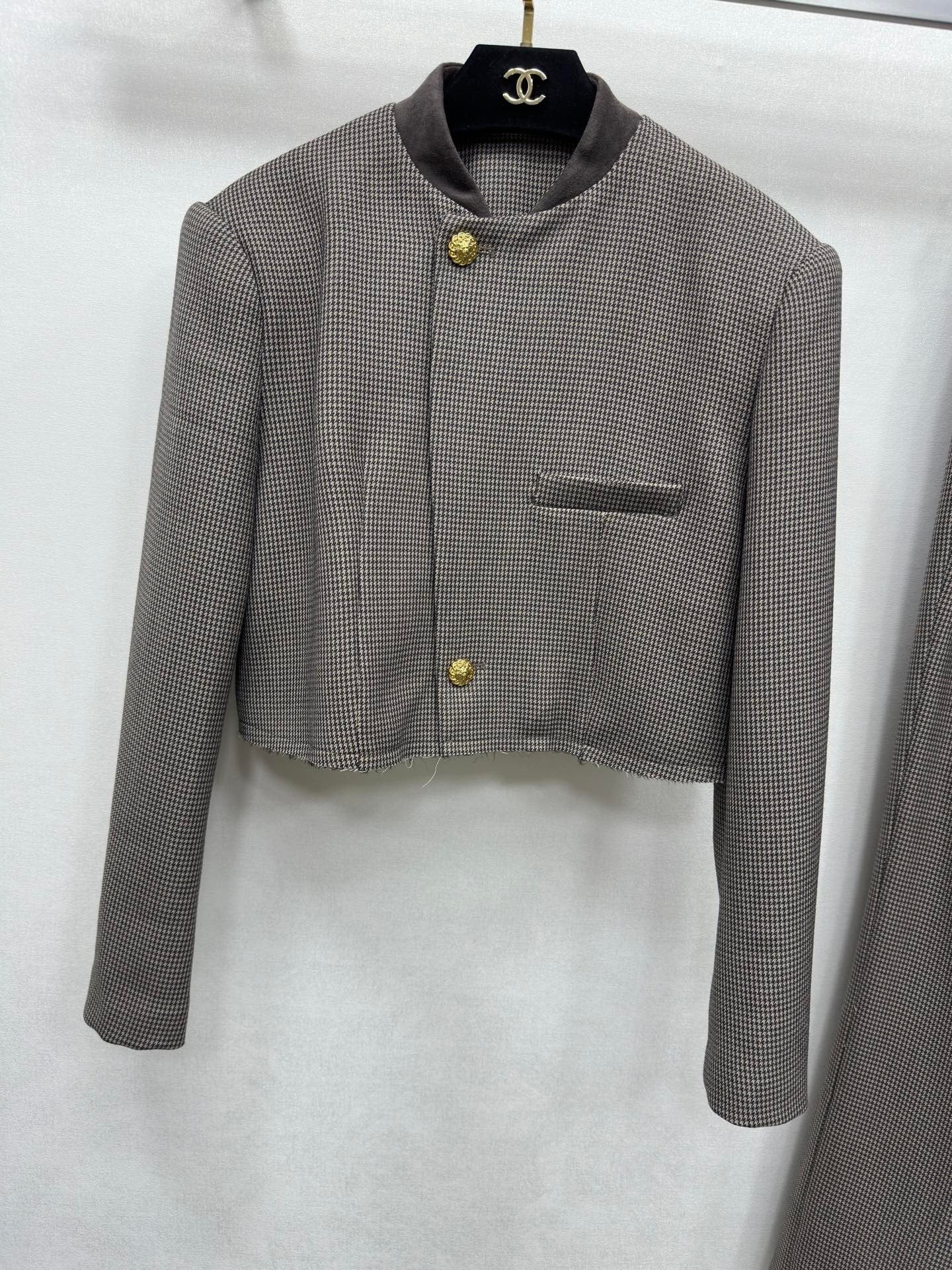 Chanel 2026 Suit Taupe Viscose Polyester