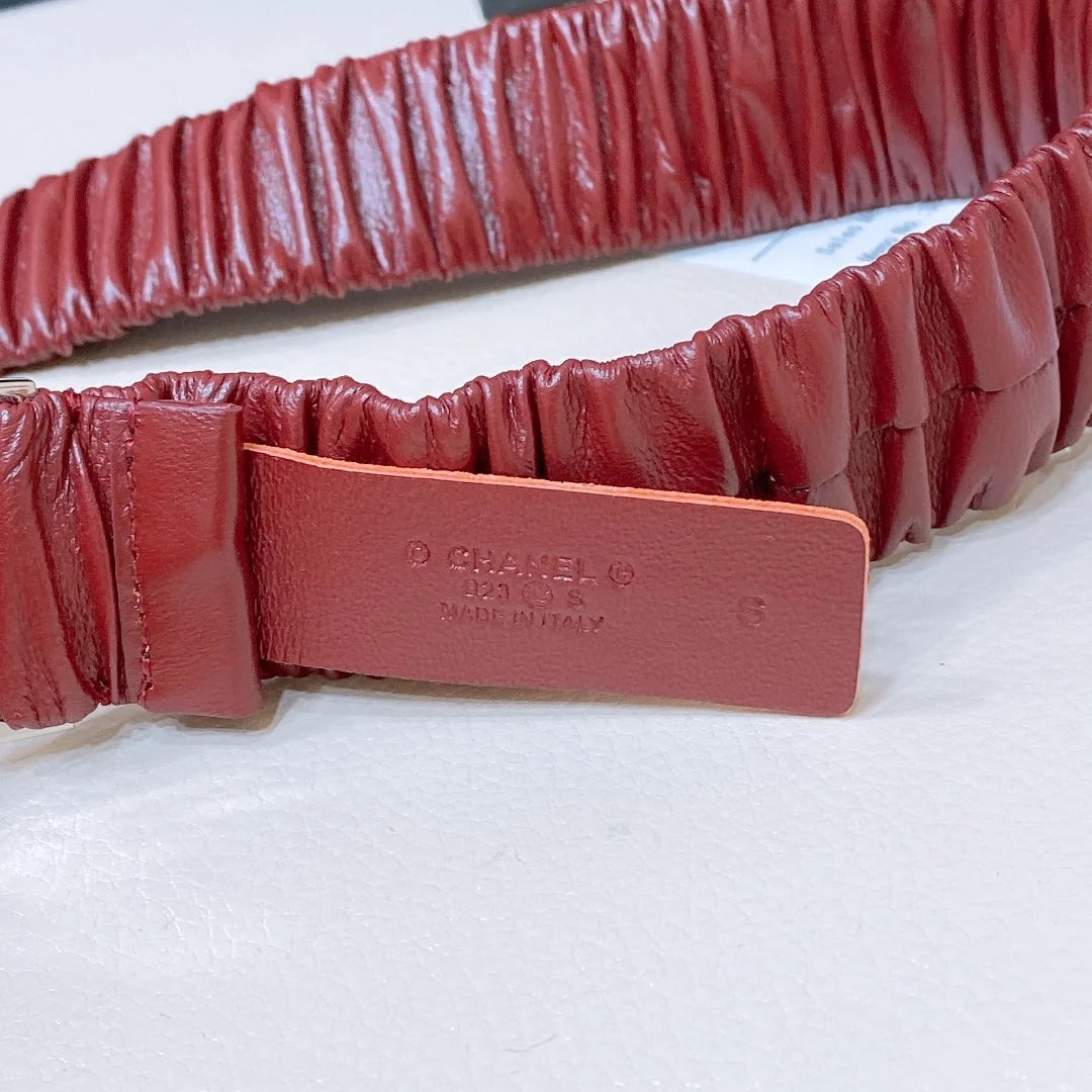 Chanel 2026 Stretchy Belt 30mm Calfskin 208807