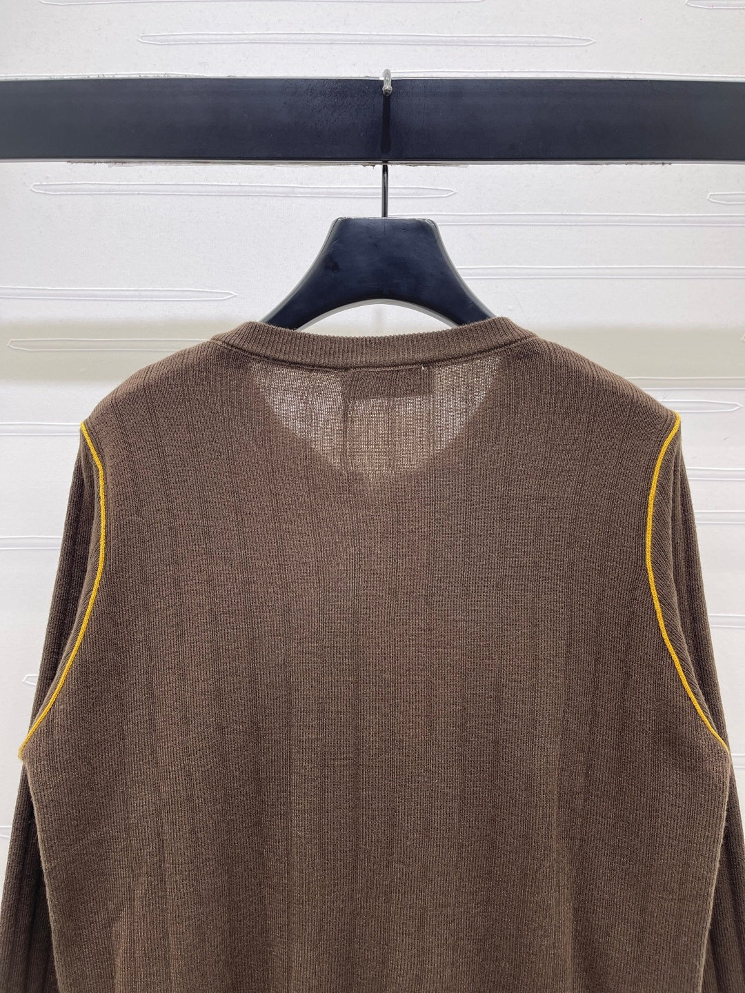 Miumiu 2026 Vertical Ribbed Knit Cardigan Wool 417648
