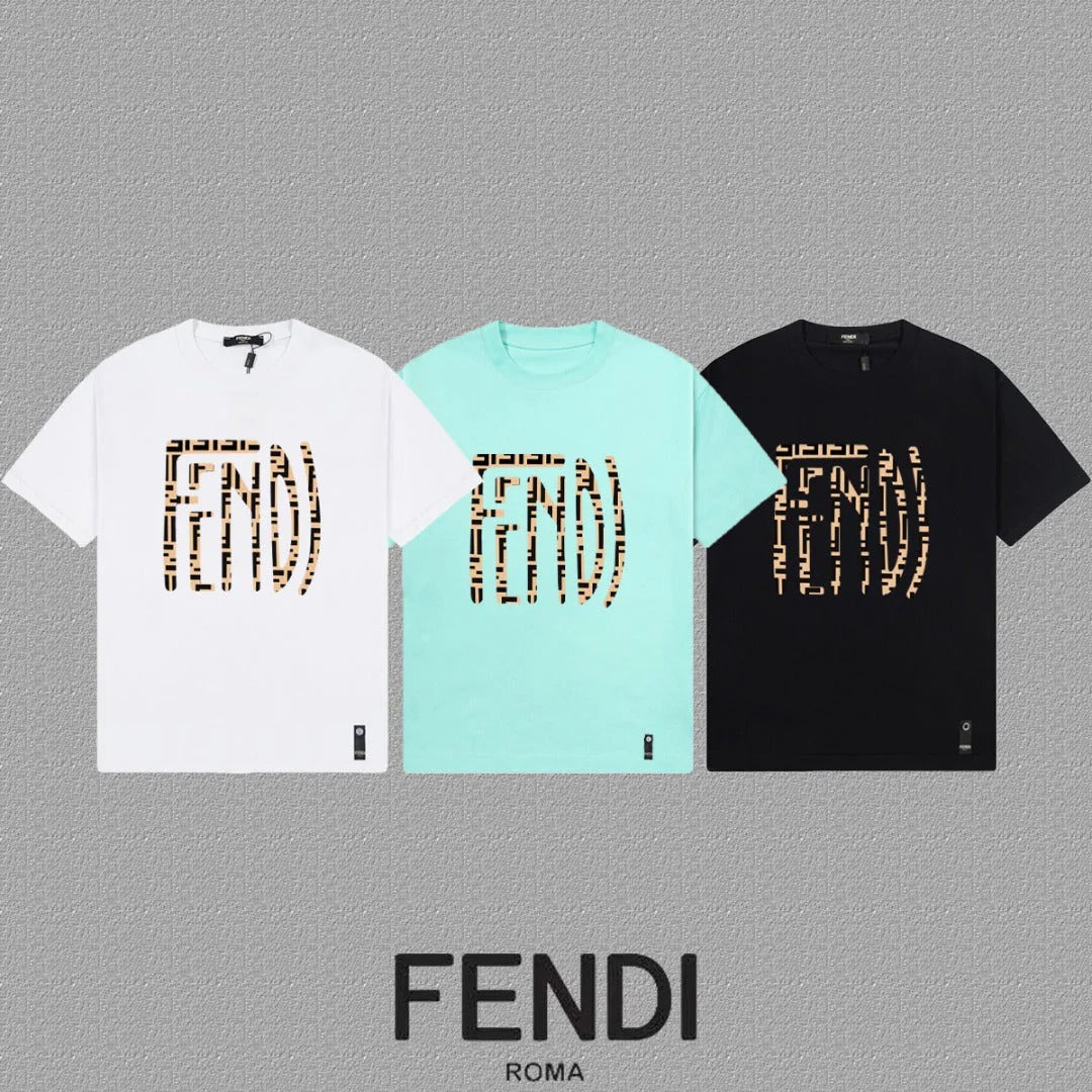 Fendi 2026 Men's Short-Sleeve T-Shirt Cotton 805990