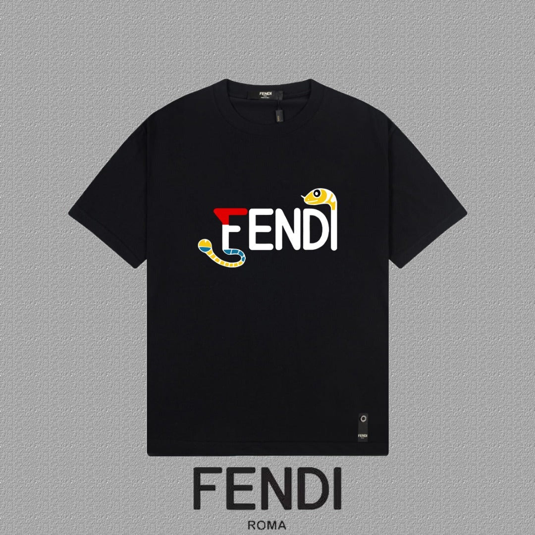 Fendi 2026 Men's Short-Sleeve T-Shirt Cotton 806081