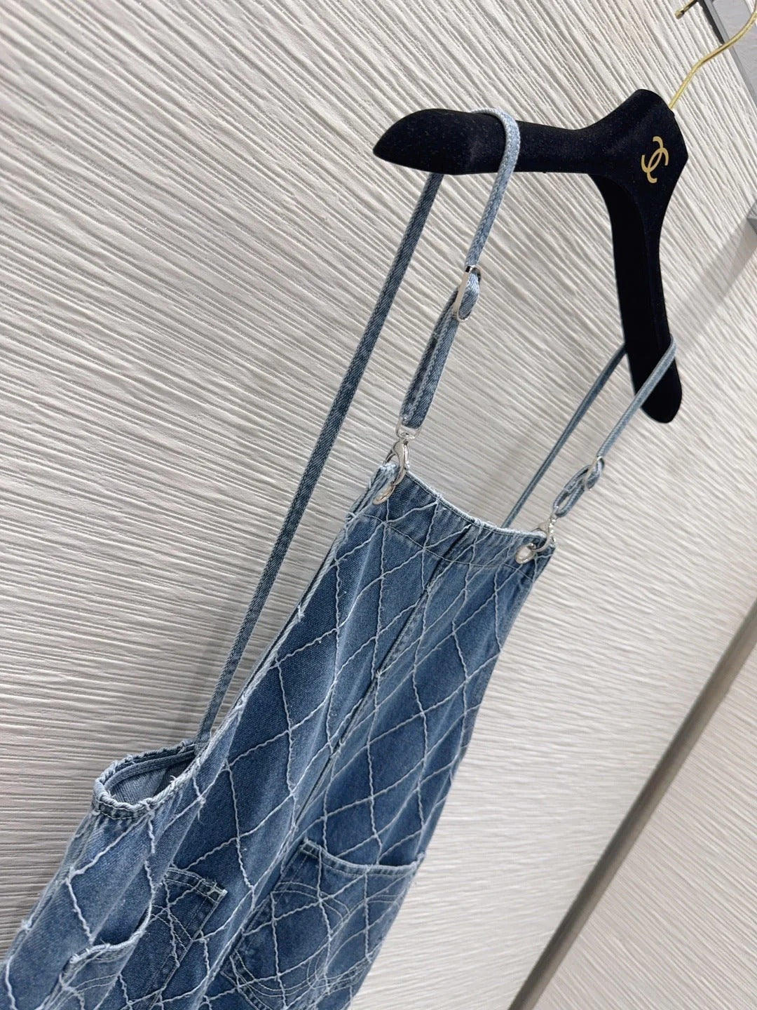 Chanel 2026 Denim Jumpsuit Blue Cotton 731806