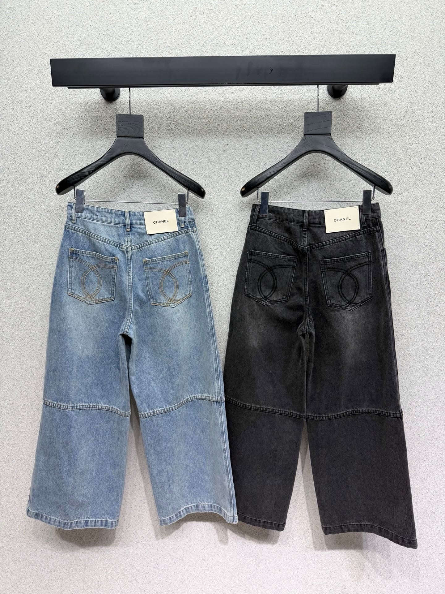Chanel 2026 Wide-Leg Jeans Cotton 398343