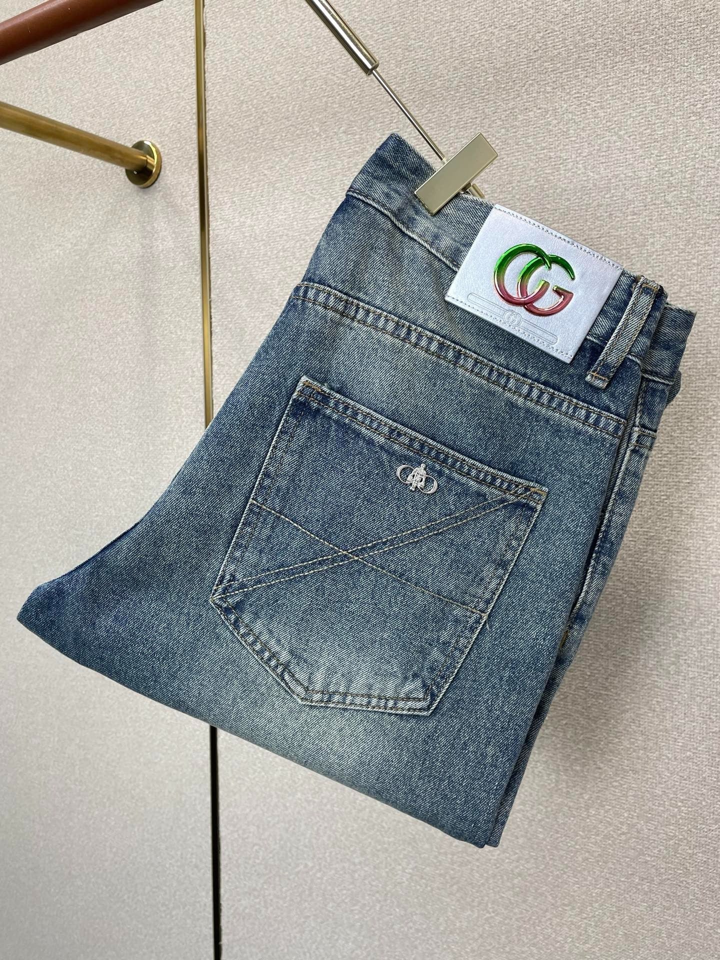 GC 2026 Men's Casual Jeans Blue Denim 698974