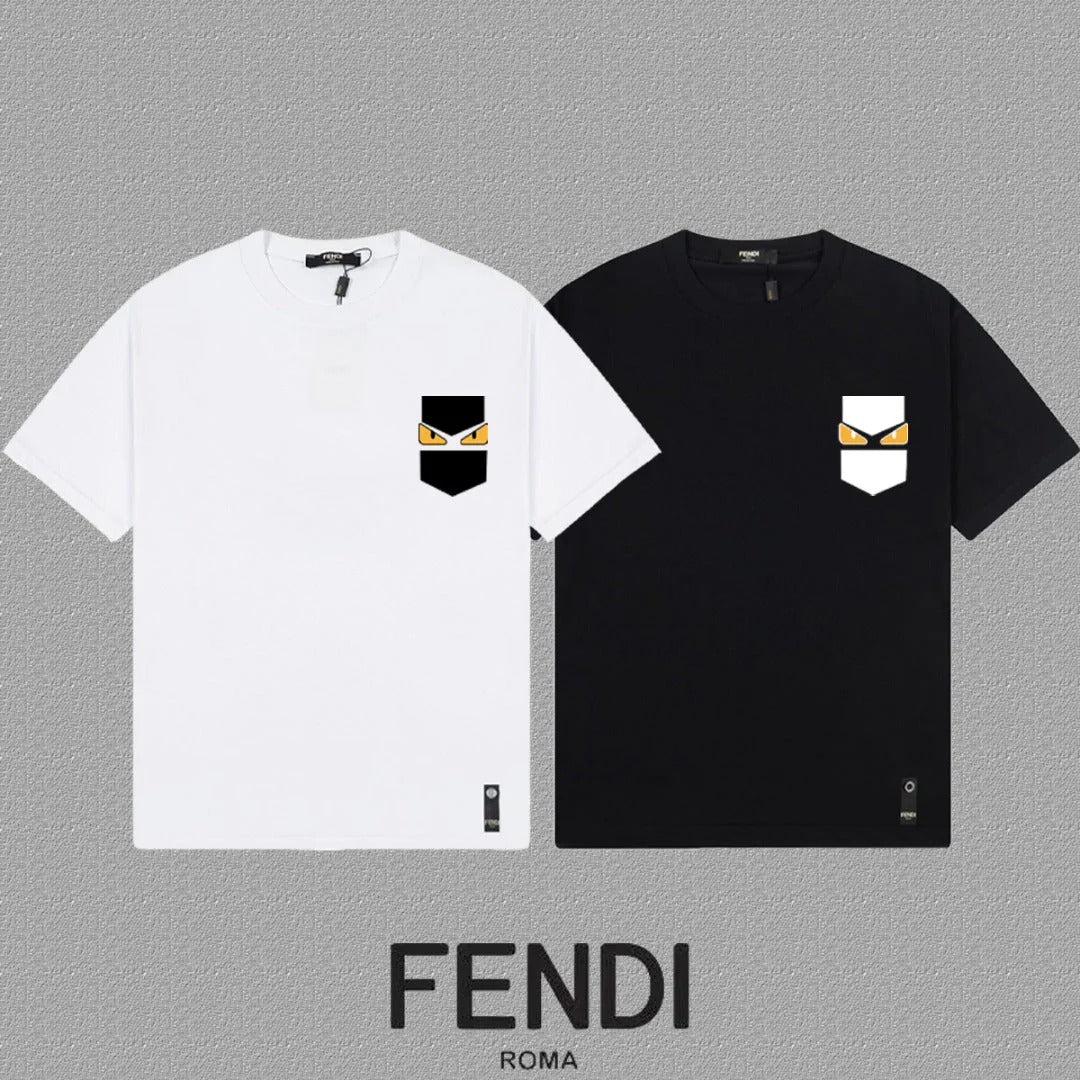 Fendi 2026 Men's Short-Sleeve T-Shirt Cotton 806070
