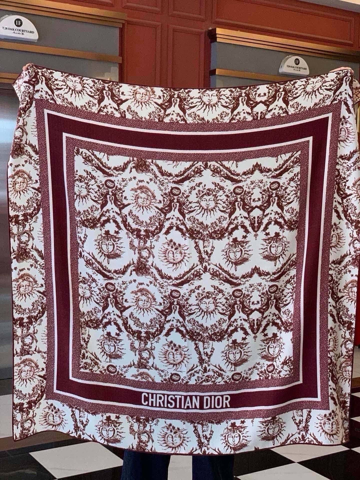 Dior 2026 Scarf 135cm Silk And Cashmere 212156