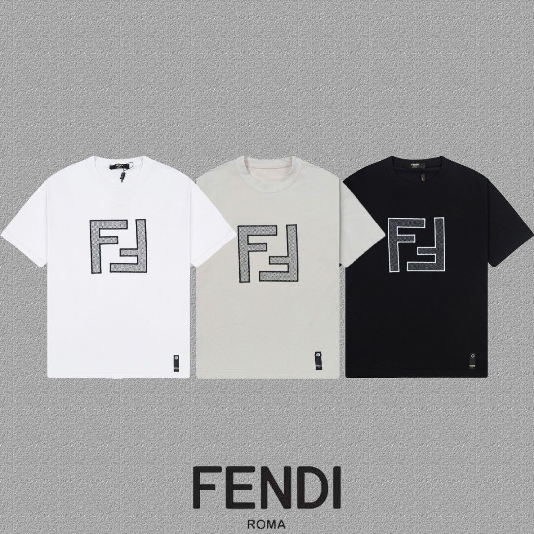Fendi 2026 Men's Short-Sleeve T-Shirt Cotton 805948